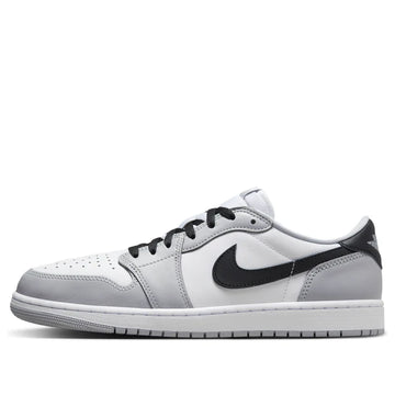 Air Jordan 1 Low OG Barons Wolf Grey and White