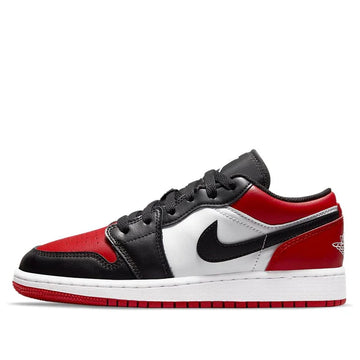 Air Jordan 1 Low GS Bred Toe