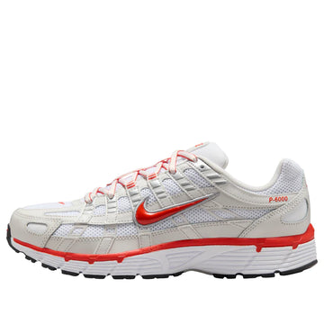 Nike P-6000 'White Platinum Tint Picante Red'