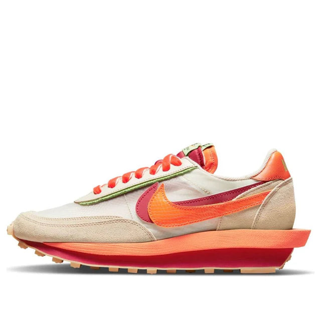 CLOT x sacai x Nike LDV Waffle Orange Blaze