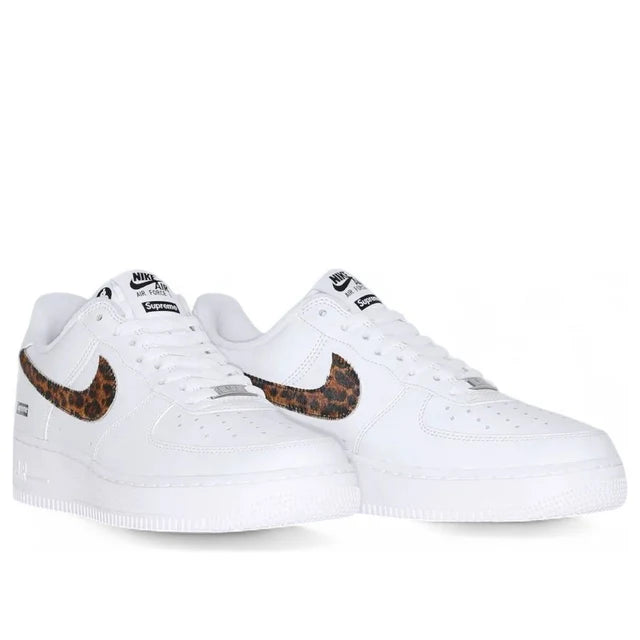 GoodEnough x Supreme x Nike Air Force 1 Low White Cheetah